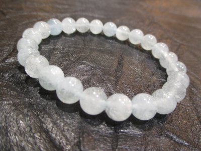 画像2: パワーストーン・京都/【感謝激安1点もの!赤字奉仕特価!!】【アクアマリン】≪手首Sサイズ16cm≫ブレスレット≪GGR-059≫桐箱付き【天然石の京屋】