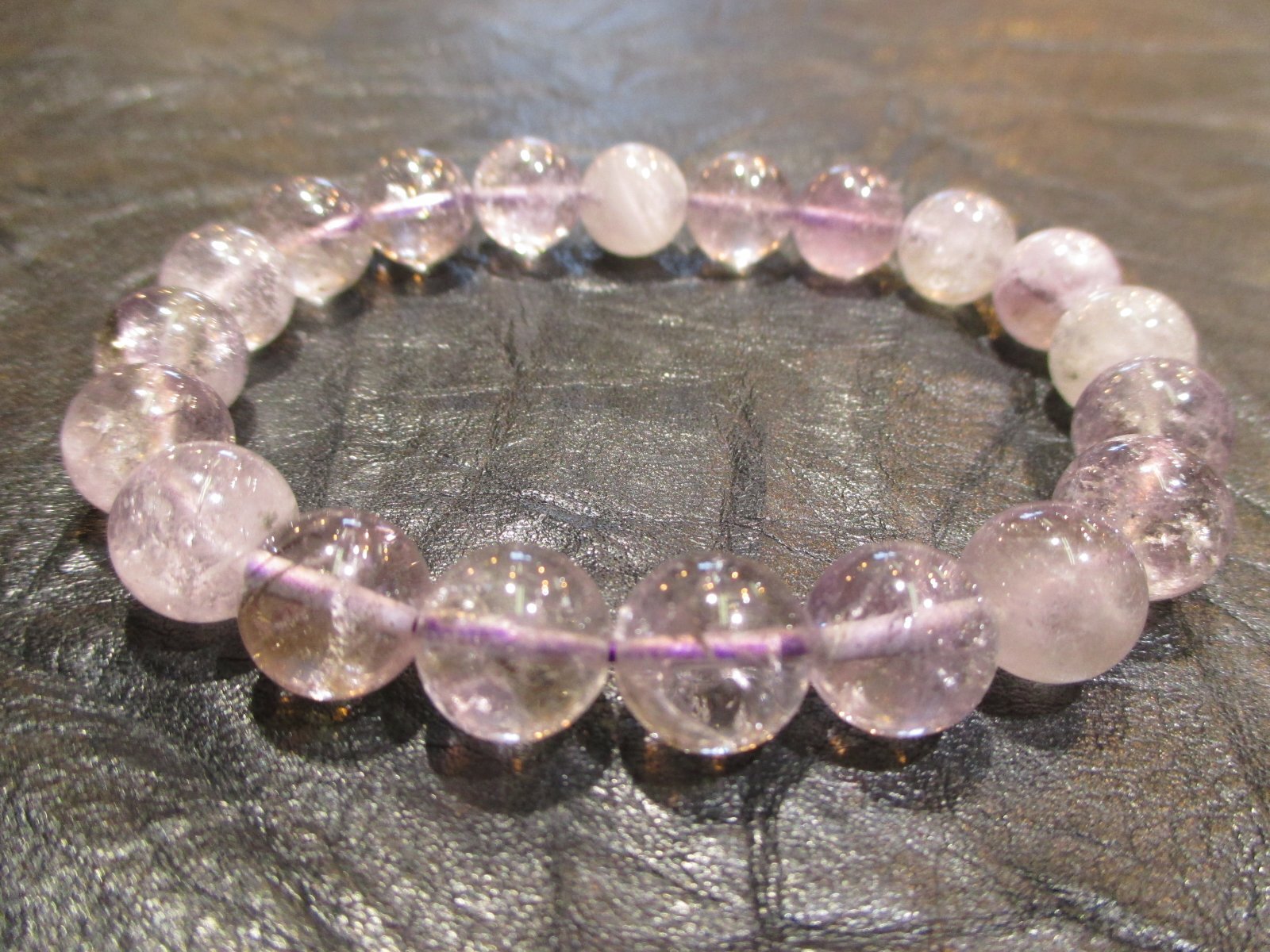 パワーストーン・京都/【感謝激安１点もの！赤字奉仕特価！！】【恋愛成就、直感力、インスピレーション】【ラベンダーアメジスト】男女各種サイズ別、２点新発売！！